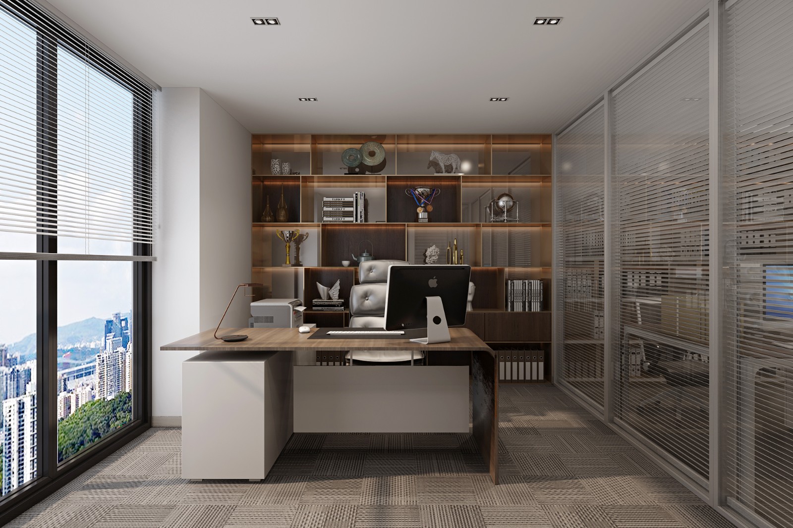 办公室装修代表着企业的形象