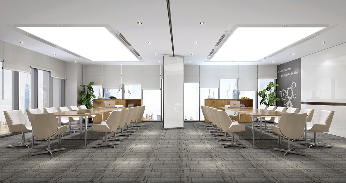 深圳南山办公室装潢时会议室的理想设计思路