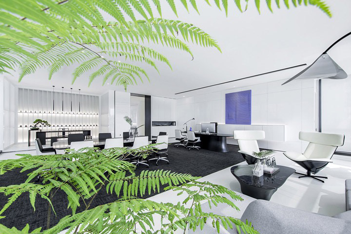 深圳龙岗简约办公室装修风格搭配什么家具？