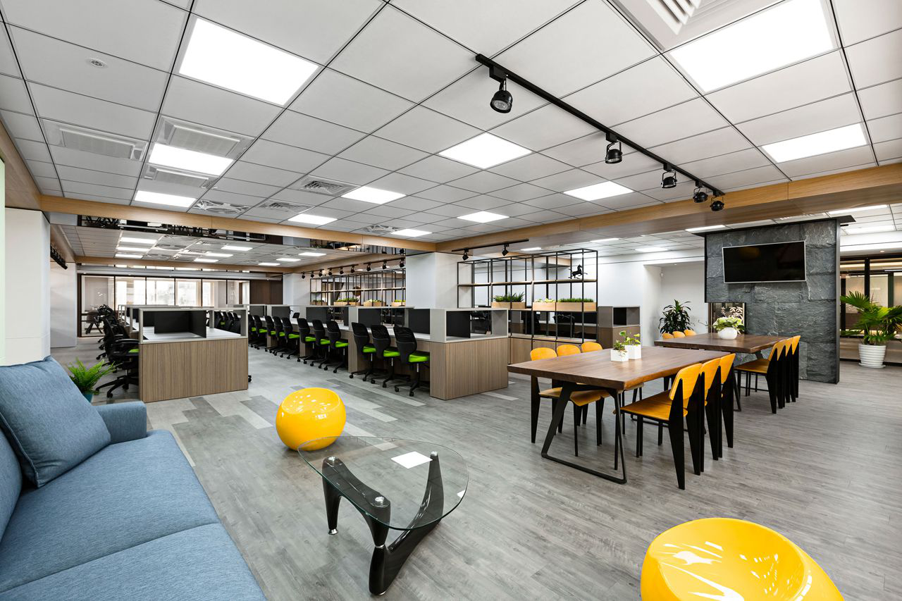 深圳龙岗办公室装修混搭风格如何使用？