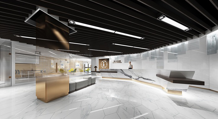 深圳龙岗办公室装修为什么都铺方块地毯?