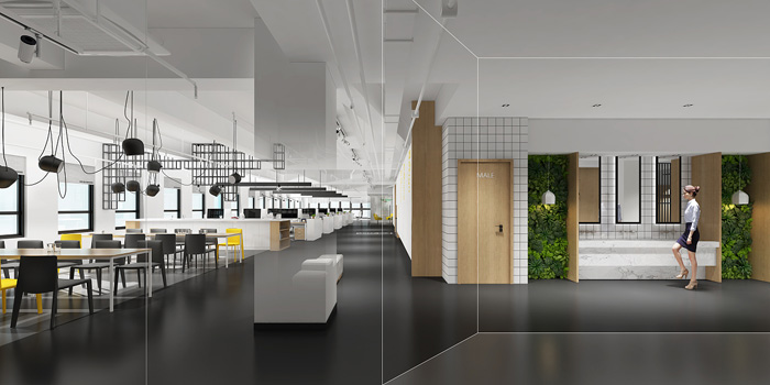 老板半开放式办公室怎么装修？