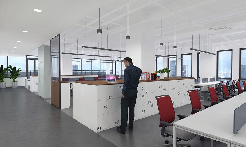 这三种特性无形中升华了现代深圳办公室装修