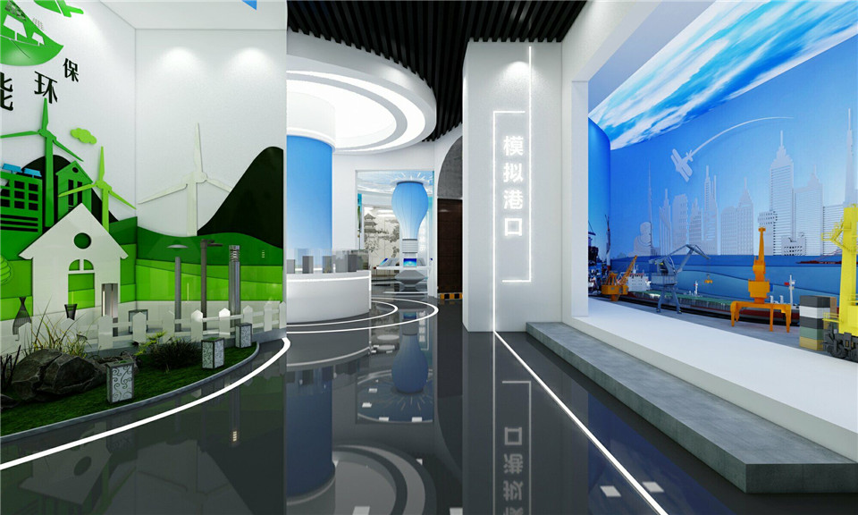 深圳南山企业展厅装修设计的核心是如何展示自己