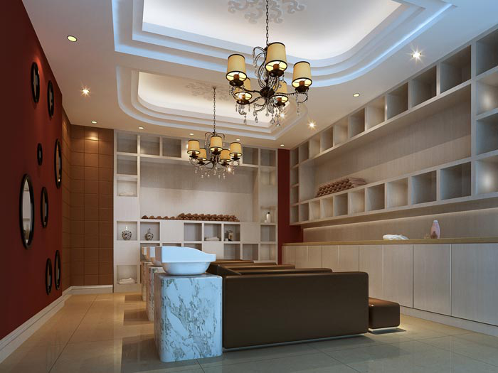 这样的深圳龙岗美容店装修设计配色方法， 让你的店面注入活力