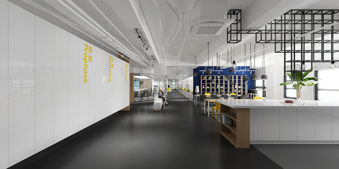 这样装修深圳罗湖办公室空间扩大一倍