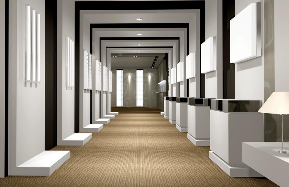 南山企业照明产品展厅装修