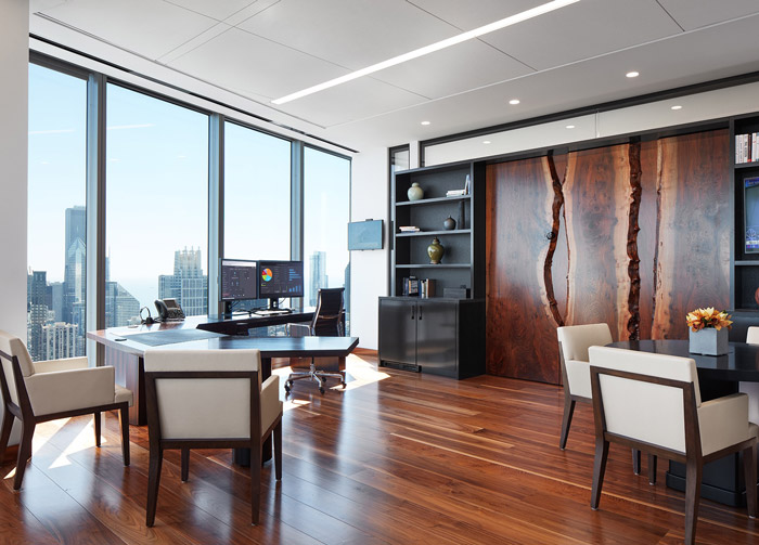 罗湖地产公司办公室装修