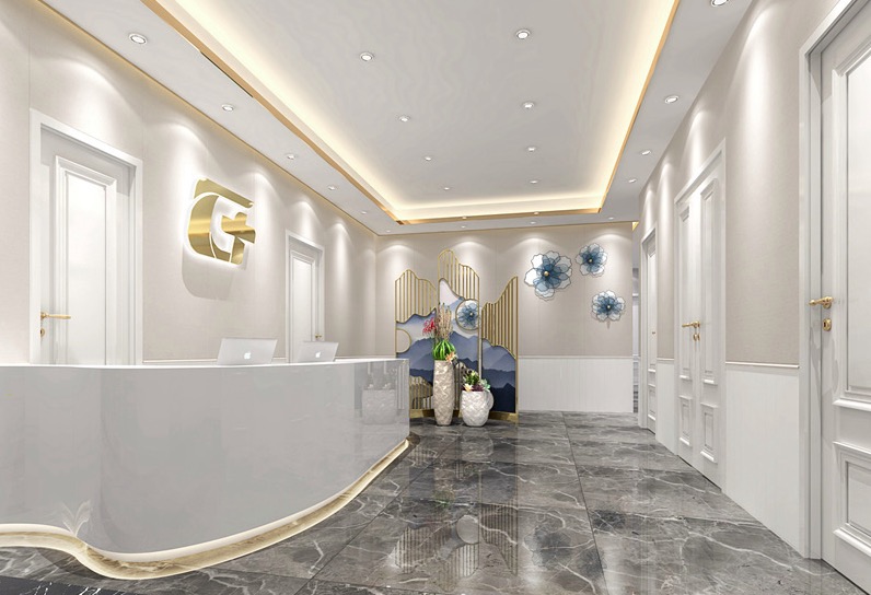 龙华高端美容院装修