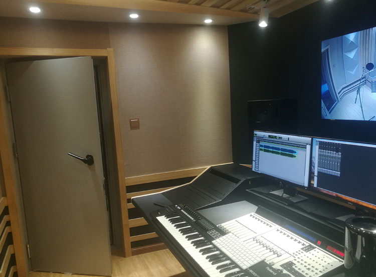福田歌手录音棚装修