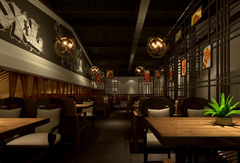 龙岗烧烤店铺装修